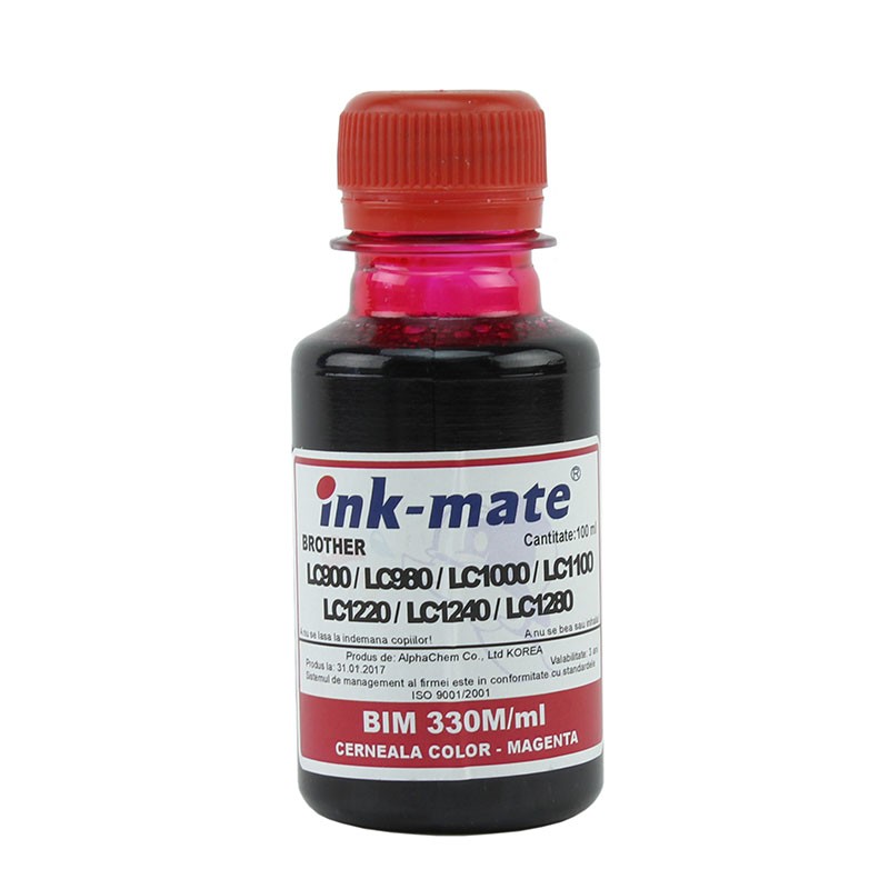 Cerneala refill Magenta Brother 500 ml - imagine 4